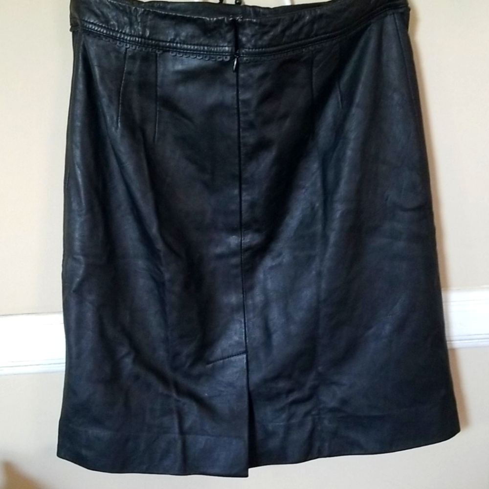 Leather Skirt